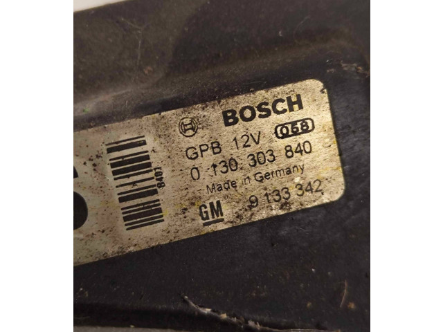 Vstřikovací lišta 9133342, 0130303840   Opel Astra G     