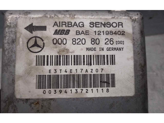 Блок подушек безопасности 0008208026, 12198402   Mercedes-Benz C W202