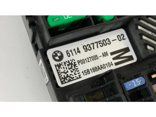 Блок предохранителей 9377503, P00127005AM   BMW 7 G11 G12    