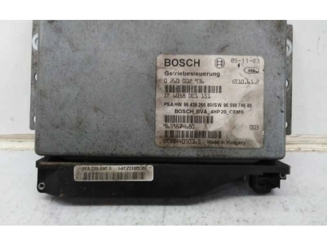 Блок управления коробкой передач 9643926680, 9659874680   Peugeot 407