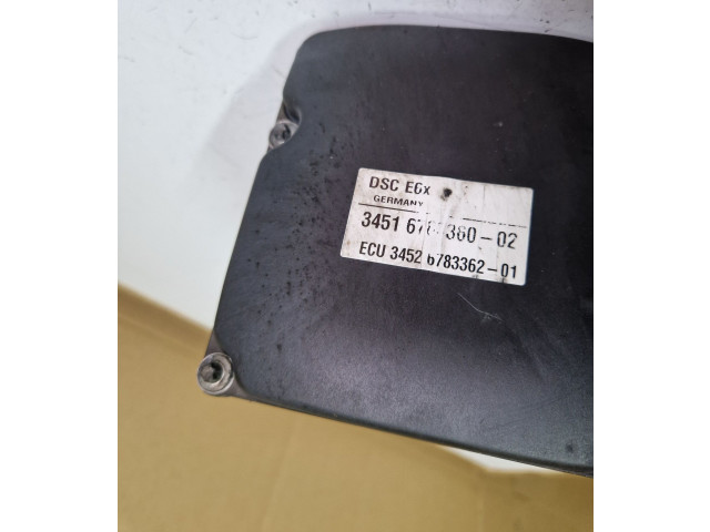 Блок АБС 3452678336201, 34526783362   BMW  6 E63 E64  2002 - 2010 года