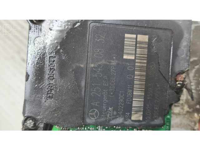 Jednotka ABS A2515450832, 00402290C1   Mercedes-Benz R W251 2008