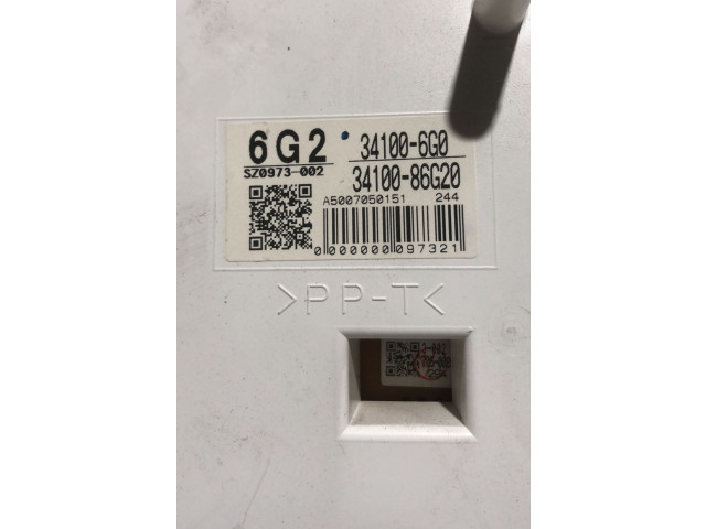 Панель приборов 34100-6G0, 34100-6G0   Subaru Justy       