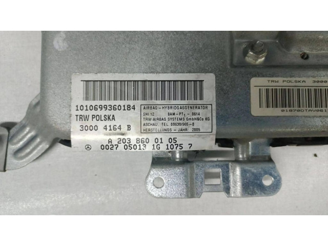 Подушка безопасности двери A2038600105   Mercedes-Benz CLK A209 C209