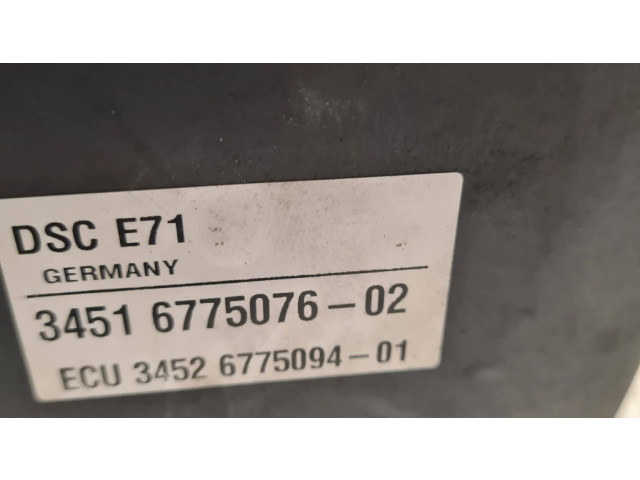 Jednotka ABS 6775076, 6775094   BMW X6 E71 2010