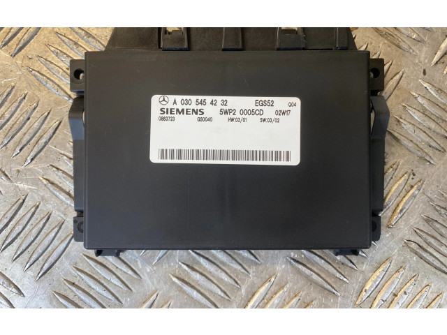 Блок управления коробкой передач A0305454232, 5WP20005CD   Mercedes-Benz CLK A209 C209