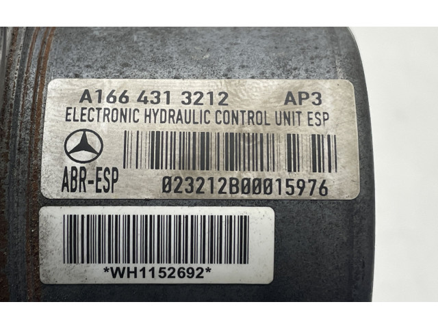 Jednotka ABS A1664313212, A1669014100   Mercedes-Benz GL X166 2014