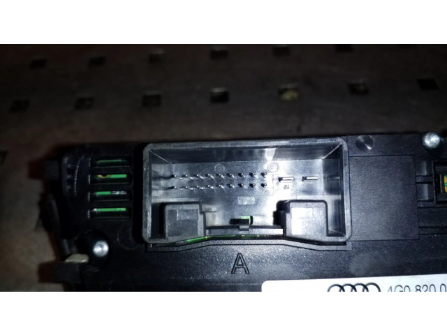 Блок управления климат-контролем 4G0820043K   Audi A6 C7