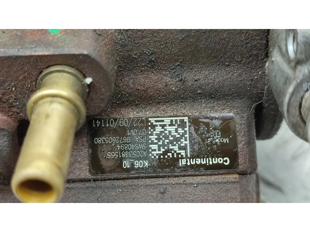Vstřikovací čerpadlo 9684778280, 9672605380   Peugeot 5008  pro naftový motor 1.6  