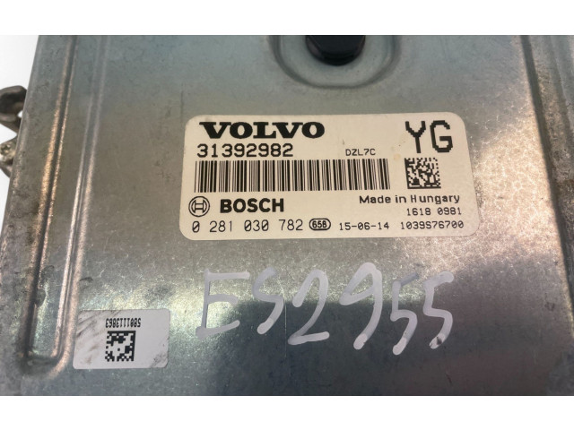Řídící jednotka 31392982, 0281030782   Volvo XC60 2010