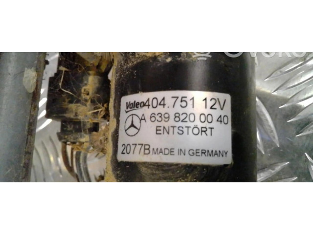Моторчик дворников 6398200140    Mercedes-Benz Vito Viano W639