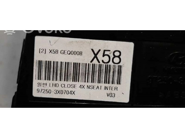 Блок управления климат-контролем X58GEQ0008, 972503X0704X   Hyundai Elantra