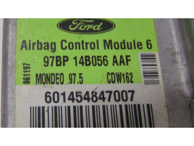 Блок подушек безопасности 97BP14B056AAF   Ford Mondeo MK II