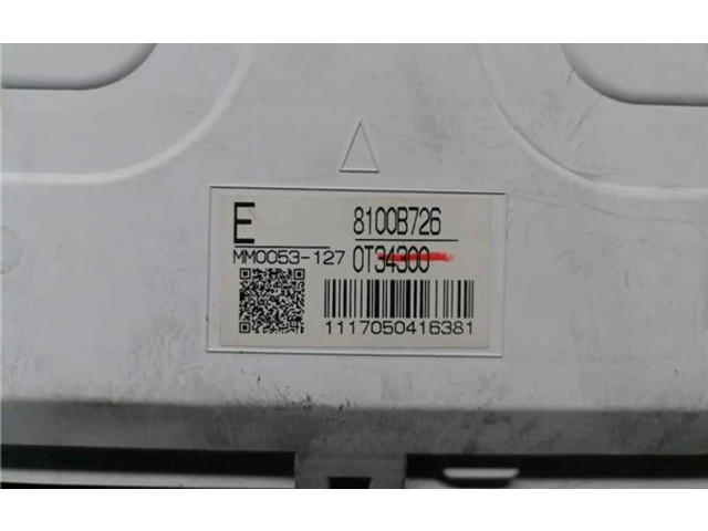 Přístrojová deska  Mitsubishi ASX 2011 8100B726, 8100B726  