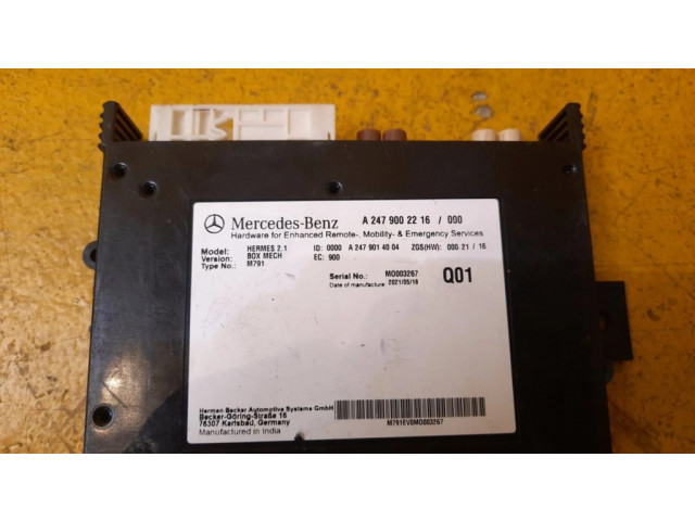 Блок управления A2479002216   Mercedes-Benz B W247