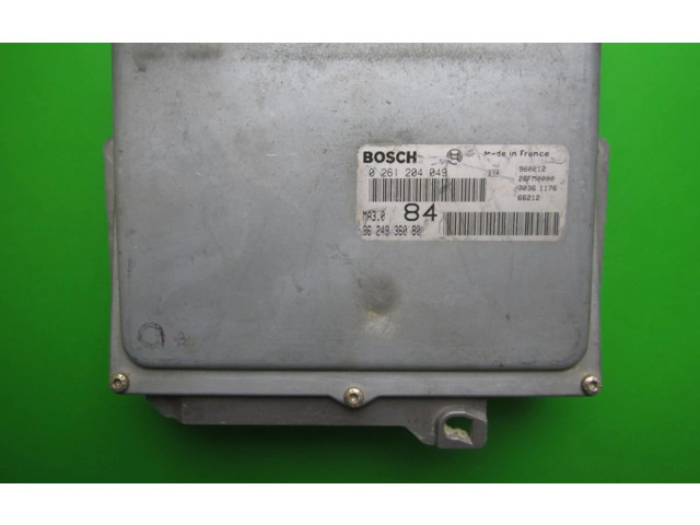 Řídící jednotka 9624936080, 0261204049   Peugeot 106 1993