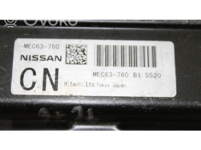 Блок управления двигателя MEC63760   Nissan Murano Z50