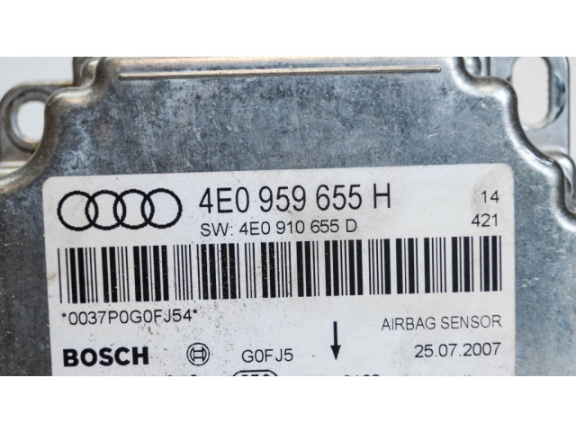 Блок подушек безопасности 4E0959655H   Audi A8 S8 D3 4E