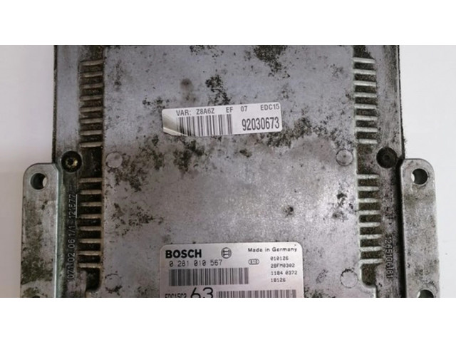 Řídící jednotka Z8A6Z, EF07   Peugeot 607 2001