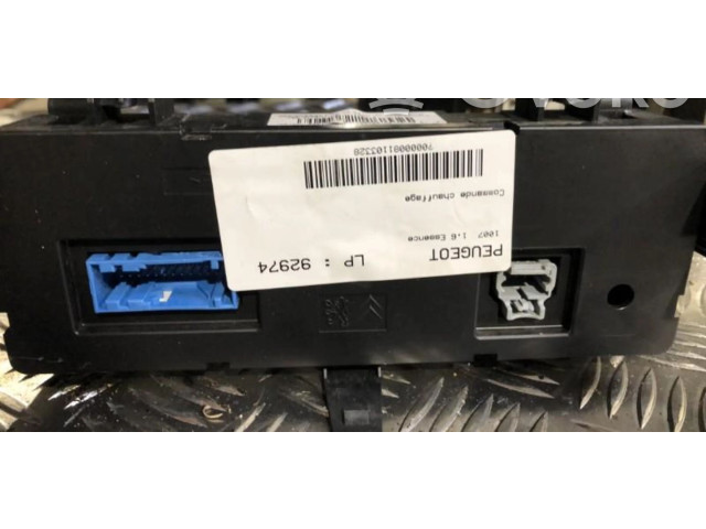 Блок управления климат-контролем 96530443XT   Peugeot 1007