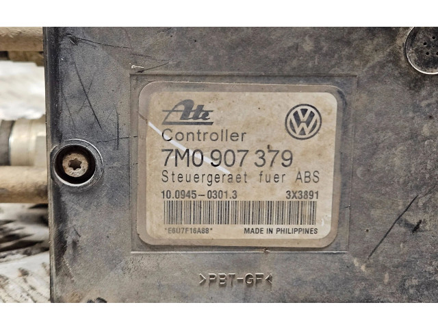 Блок АБС 7M0907379, 10094503013   Volkswagen  Sharan  1996 - 2000 года