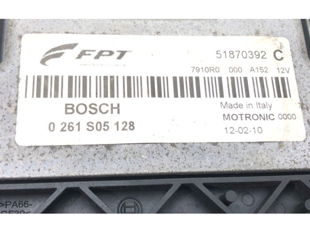 Блок управления двигателем ECU 518703920261S05128   Fiat Doblo