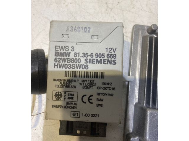 Řídící jednotka 7512354, 0261209005   BMW 3 E46 2002