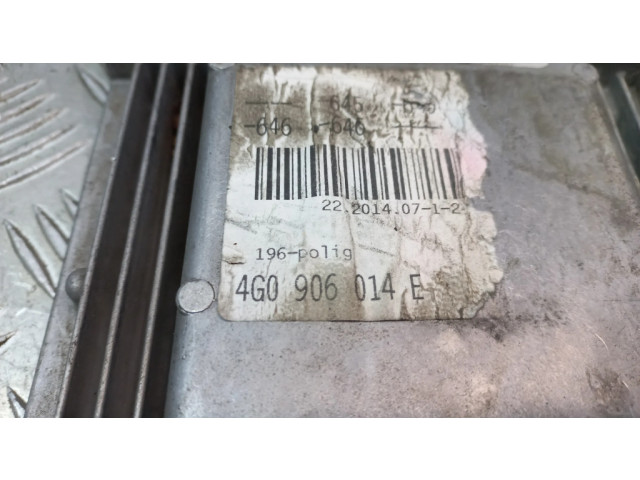 Řídící jednotka 4G0906014E, 4H0906014   Audi A7 S7 4G 2014