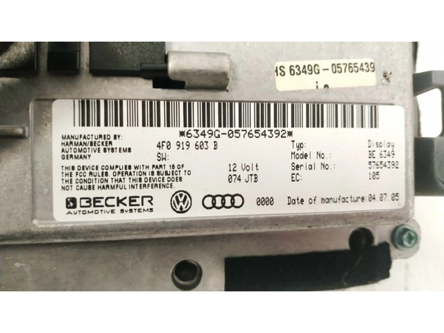 Дисплей    4F0919603B   Audi A6 S6 C6 4F