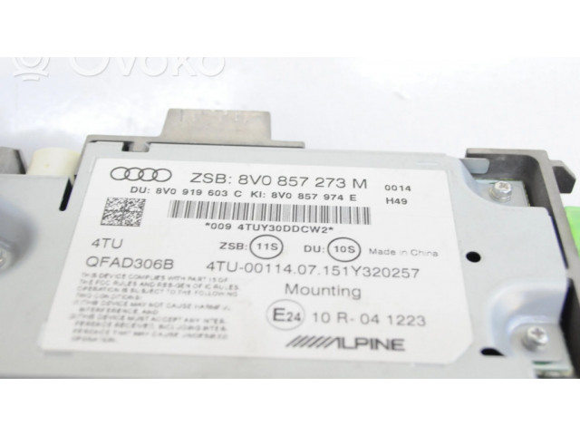 Дисплей    8V0857273M   Audi A3 S3 8V