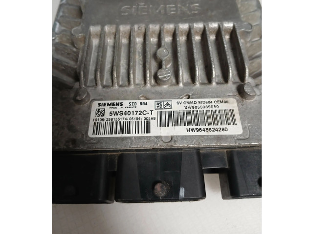 Řídící jednotka 9655939080, 5WS40772CT   Citroen C3 Pluriel 2005