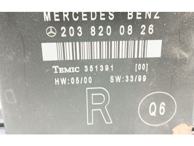 Блок управления 2038200826   Mercedes-Benz C W202