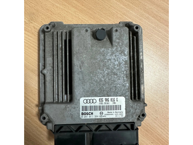 Блок управления двигателя 03G906016G, 1039S04601   Audi A3 S3 8P