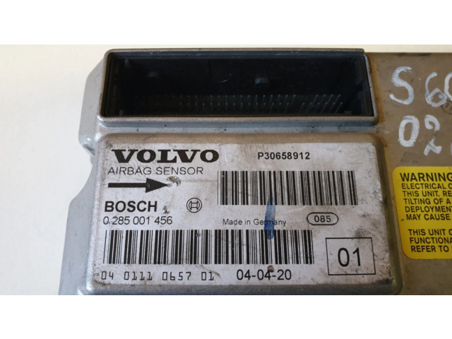 Блок подушек безопасности P30658912, 0285001456   Volvo S60