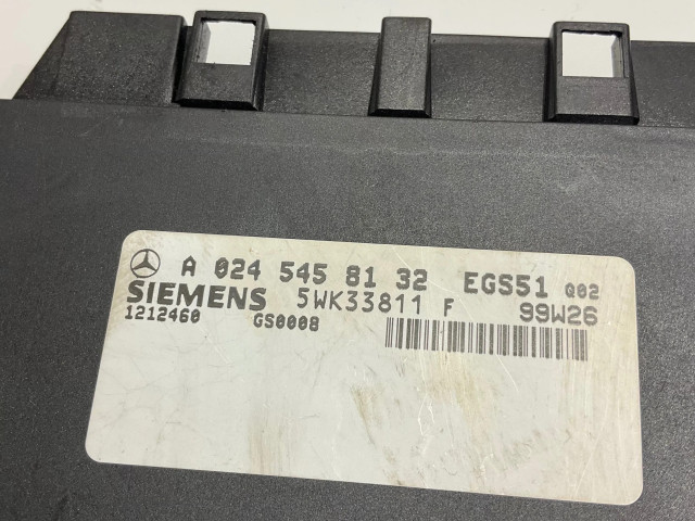 Блок управления коробкой передач A0245458132, 0245458132   Mercedes-Benz E W210