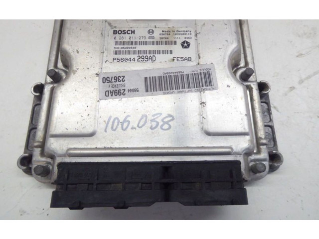 Řídící jednotka P56044299AD, P56044299AD   Peugeot 106 1991