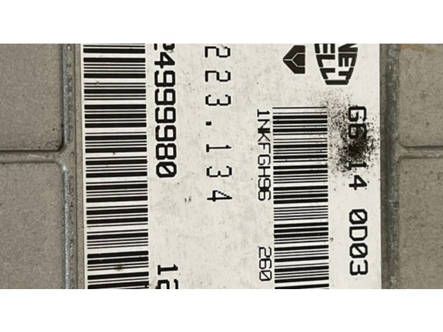 Řídící jednotka 9624999980, 16223134   Peugeot 306 1996