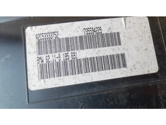 Přístrojová deska  BMW X5 E70 2008 62119195691, 9195691  