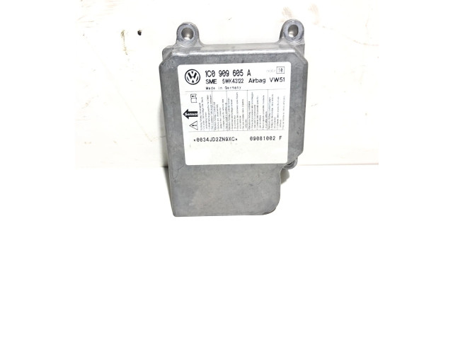 Блок подушек безопасности 1C0909605A, 09081002   Volkswagen Transporter - Caravelle T5