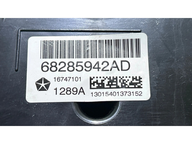 Блок управления климат-контролем 68285942AD, 16747101   Jeep Cherokee