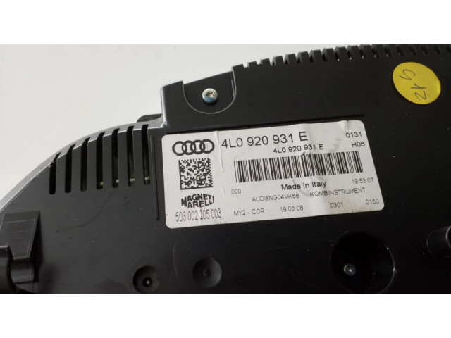 Панель приборов 4L0920931E   Audi Q7 4L       