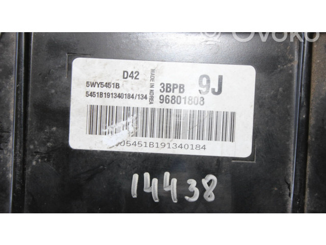 Řídící jednotka 96801808, 5WY5451B   Chevrolet Matiz 2007
