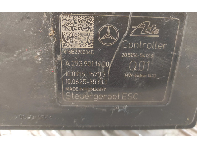 Jednotka ABS A2534310200, A2534310200   Mercedes-Benz C W205 2017