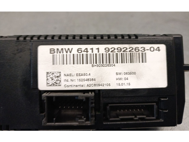 Блок управления климат-контролем 64119292263   BMW X1 E84