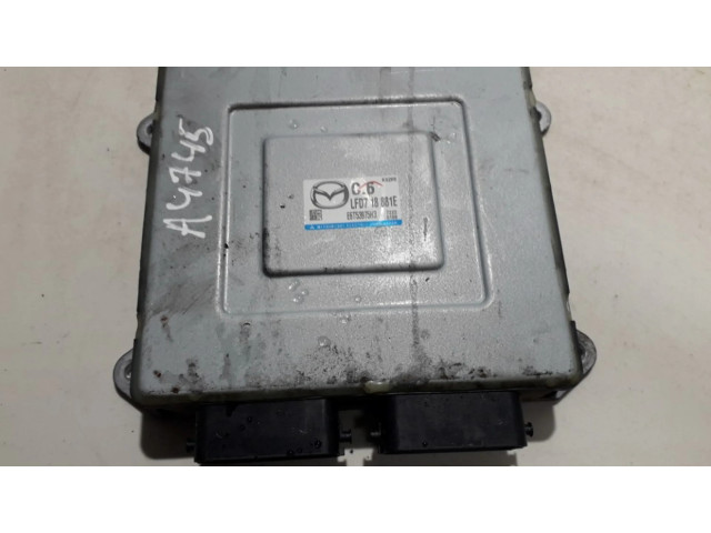 Блок управления двигателя LFD718881E, E6T53975H3   Mazda 5