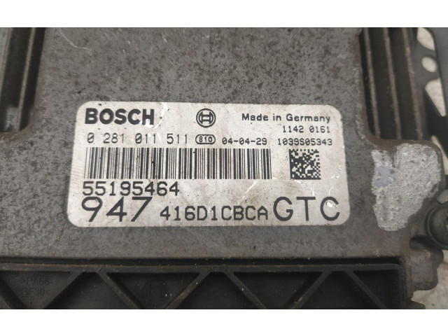 Блок управления двигателем ECU 0281011511    Alfa Romeo GT 1963 - 1977 года