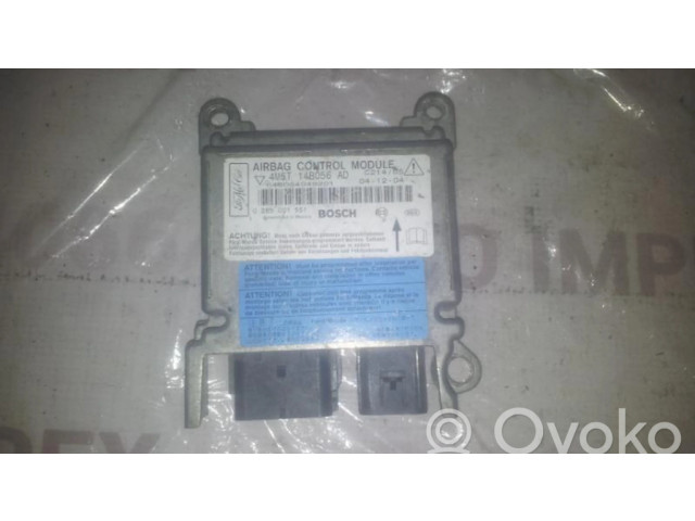 Блок подушек безопасности 4M5T14B056AD, 0285001551   Ford Focus