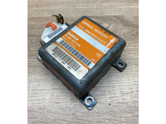 Блок подушек безопасности 8A0959655C, 0285001038   Audi A6 S6 C4 4A