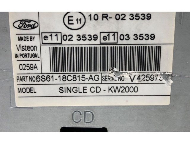 Přístrojová deska  Ford Focus C-MAX 2003 6S61-18C815-AG  