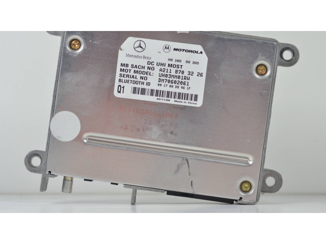 Модуль «Bluetooth» A2118703226, UH03MM01RW   Mercedes-Benz C W203